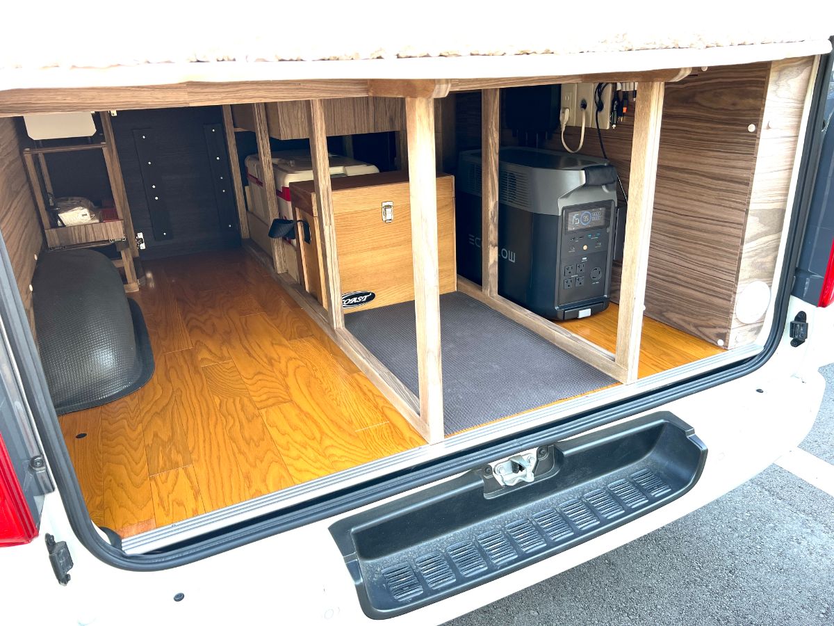 見た目より荷物載ります！